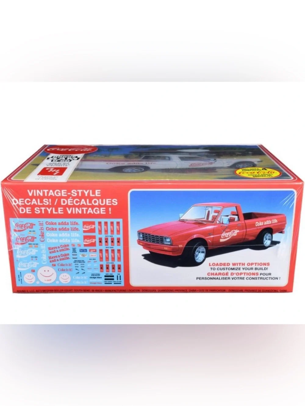 Coca-Cola Red 1980 Dodge Truck Model with White Logo- sealed/ brand new